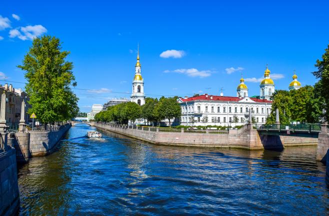 ロシアの都市風景
