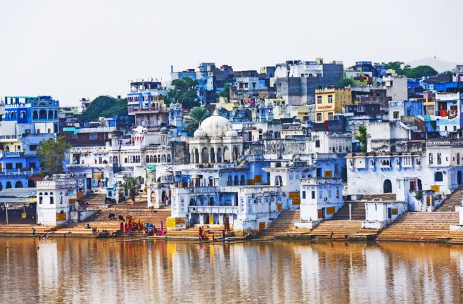 インドの都市風景