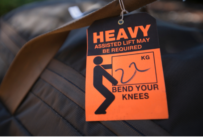 荷物の重量制限