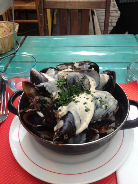 ムール貝の白ワイン煮込み