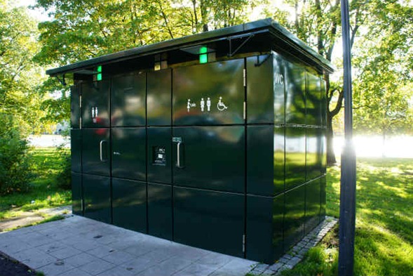 基本有料のトイレ