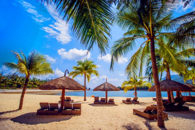 ハワイのビーチ