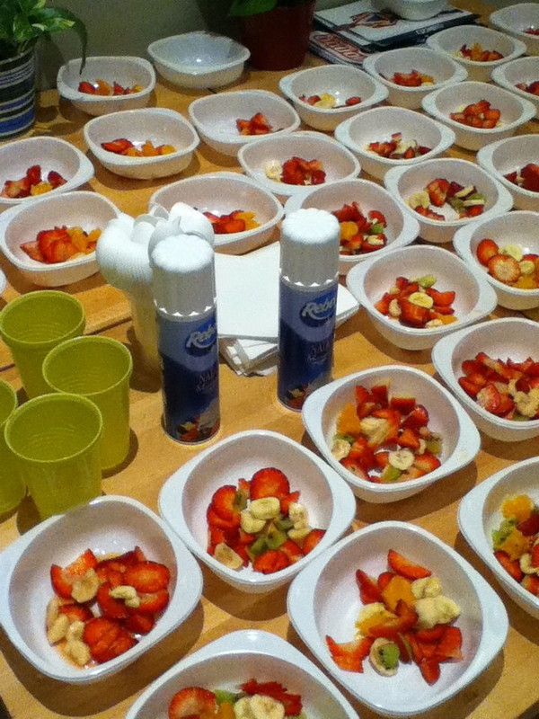 スペインの語学学校にて