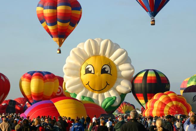 アルバカーキ国際気球フェスティバル②