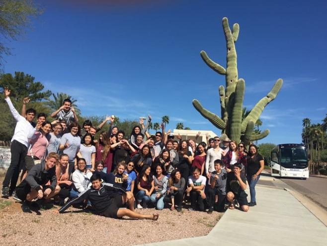 留学した学校のクラスメート