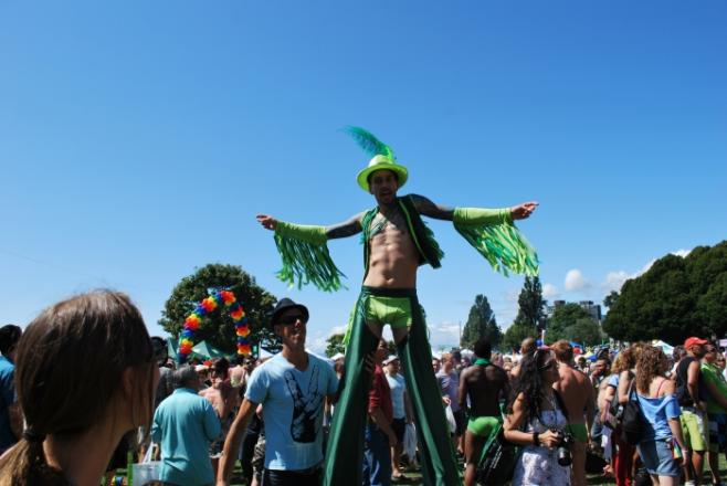 パレード以外もにぎやかなイベントで盛り上がる