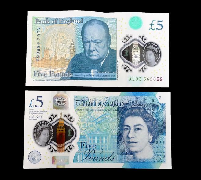 イギリス ポンド　紙幣とコイン