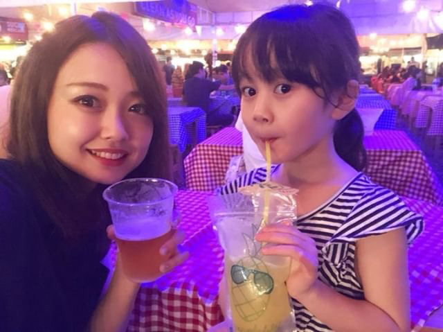 親子2人
