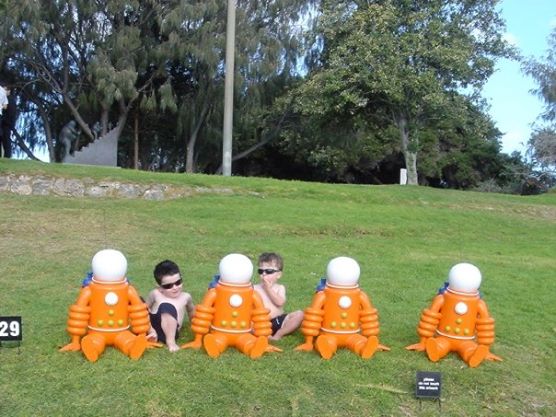 子供とアートが一体化