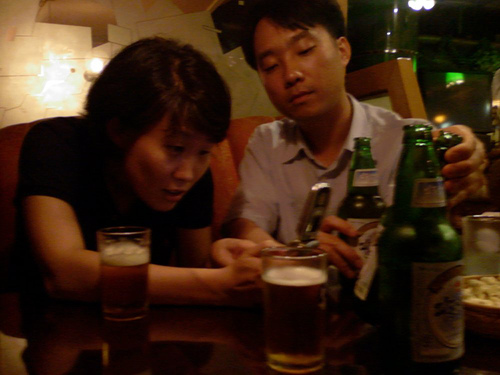 韓国のカップル