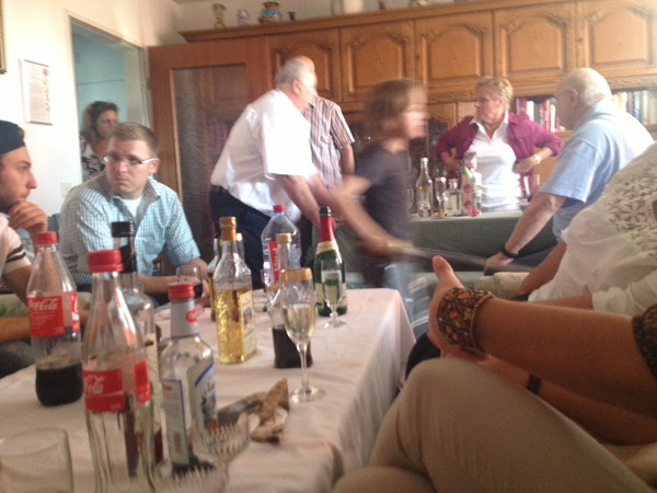 ビュッフェスタイルのホームパーティ