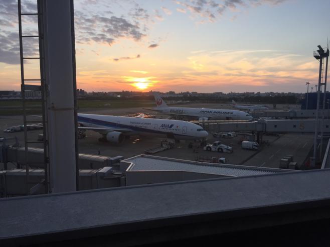 スペインに渡航