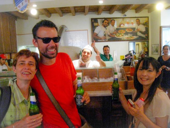 イタリア旅行中