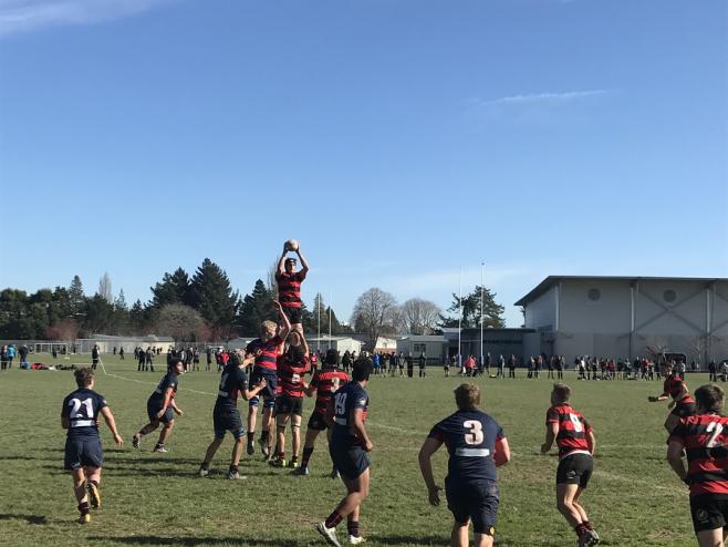 ラグビーの様子