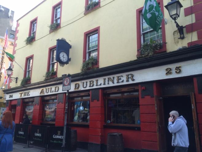 アイルランドのお店の外観