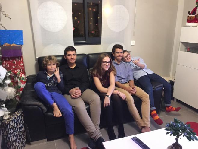 ホームステイ家族