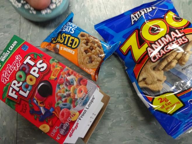 保育園で食べる外国のお菓子