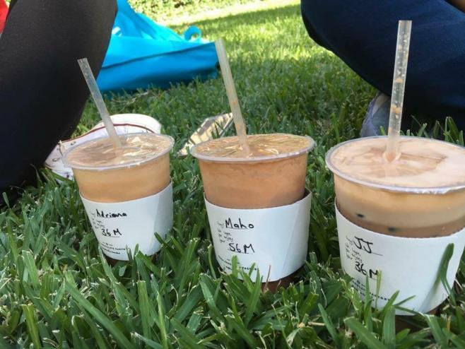 コーヒーで休憩