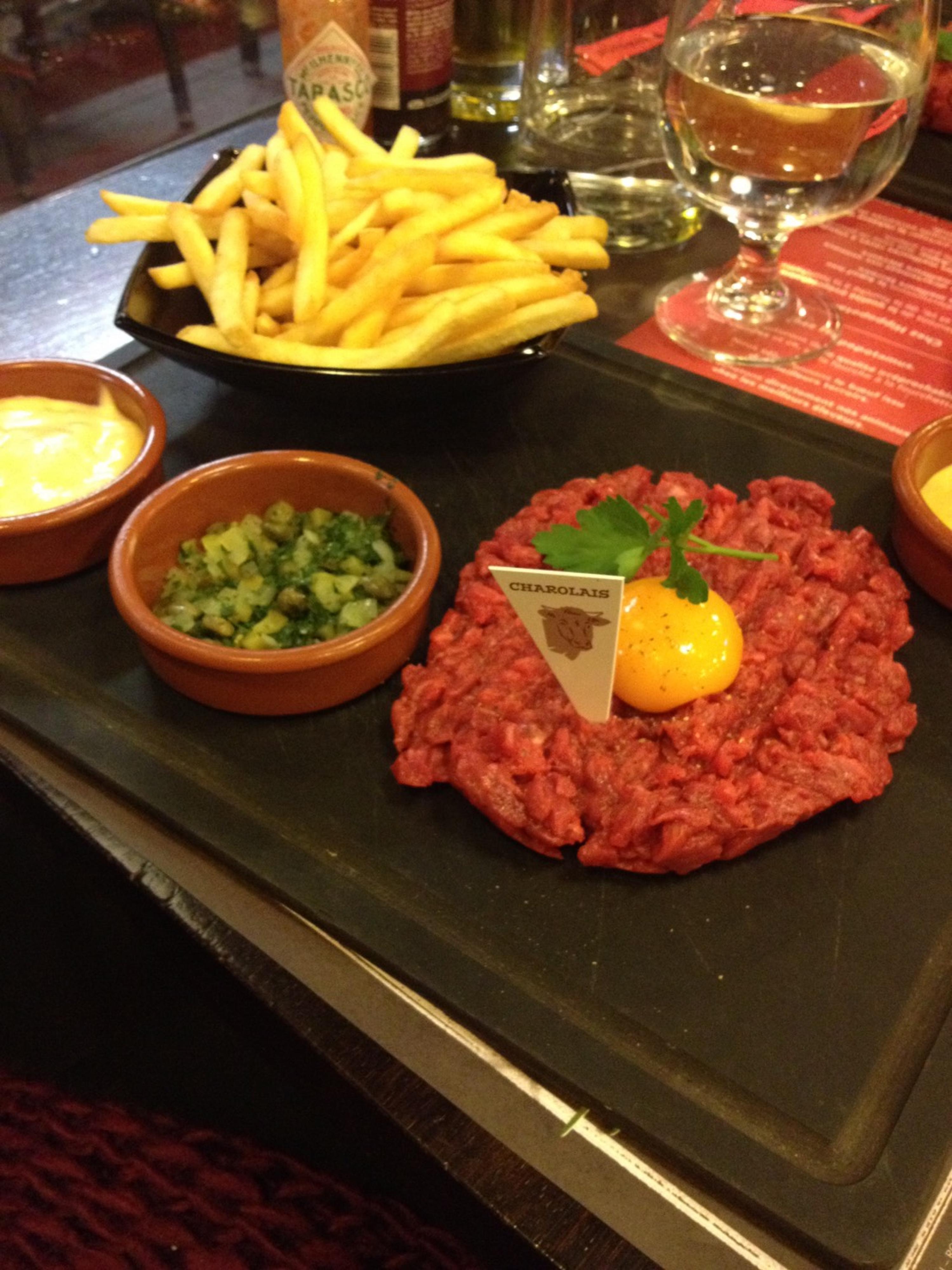 牛肉のタルタル