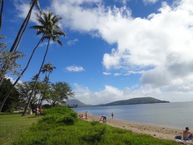 ハワイのビーチ