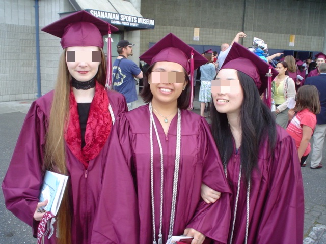 アメリカの大学で卒業式①