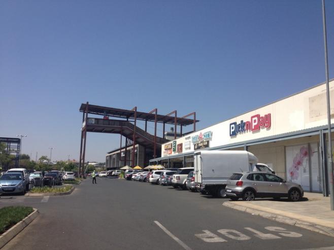 南アフリカのショッピングモール