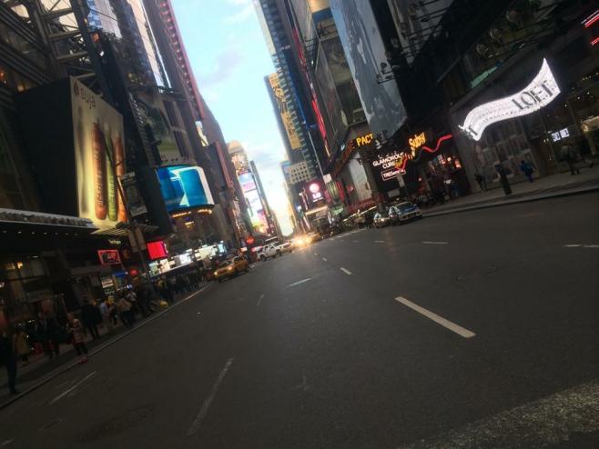 ニューヨークへ留学していた頃の街並み