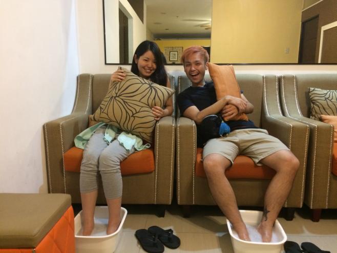 フィリピンでリフレッシュ