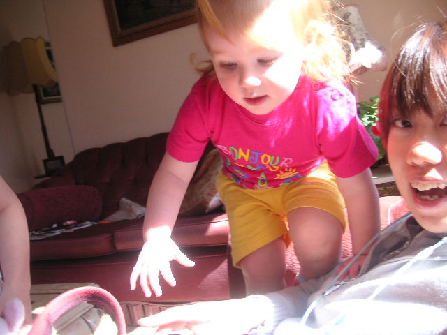 ホストファミリーと過ごす