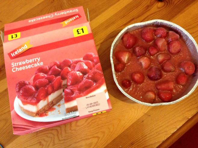 1ポンドで買えるチーズケーキ