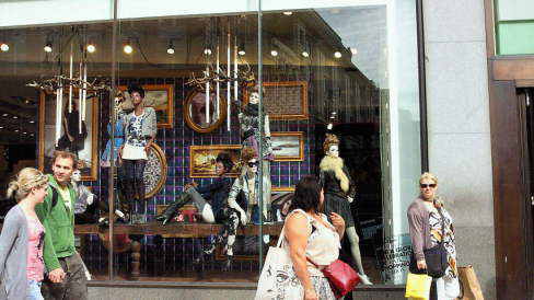 ロンドンの百貨店