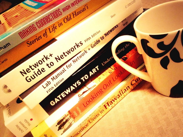 授業前に読む必要のある本の量が多い