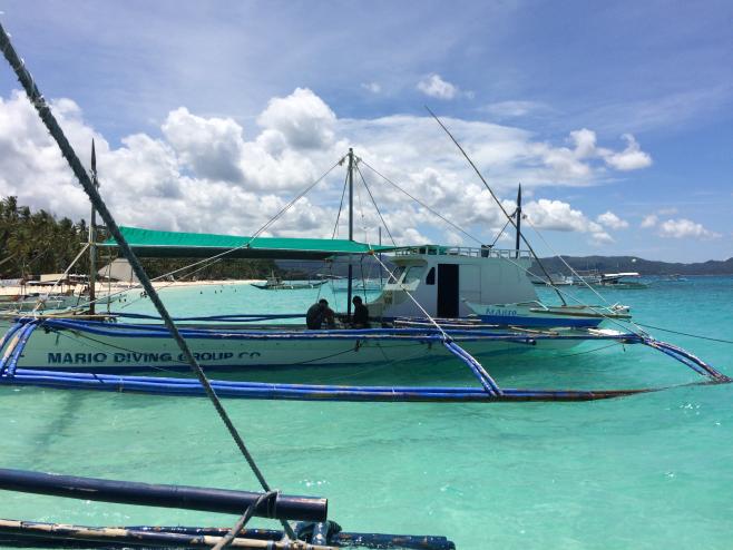 フィリピンの海