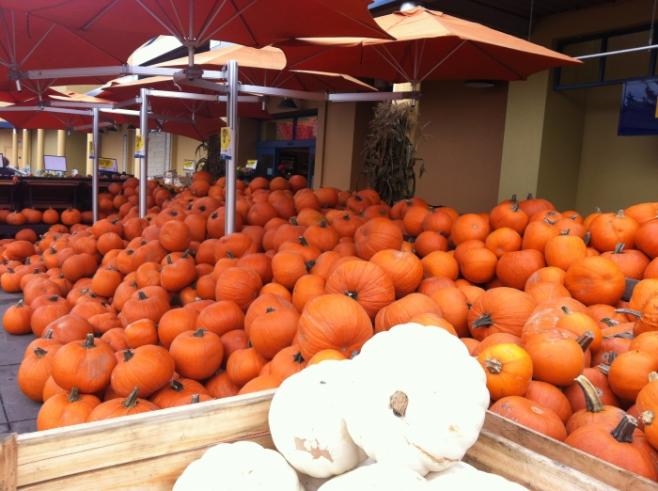 カボチャだらけのハロウィーン