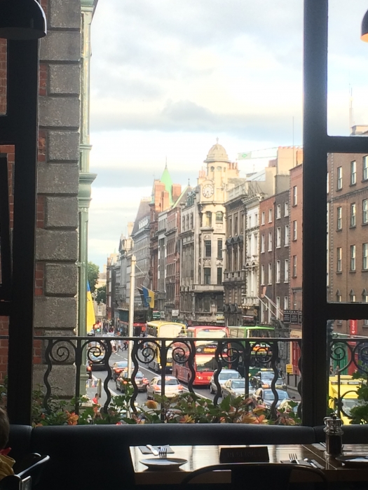 ダブリンの2階建てバス