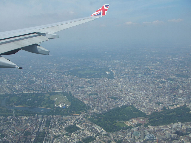 イギリスを発つ