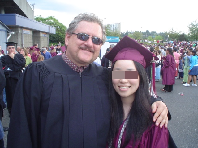 アメリカの大学で卒業式②