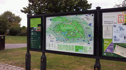 リージェントパークというロンドンの王立公園