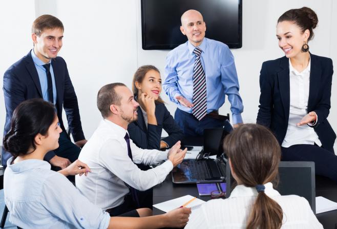 多国籍な仕事場