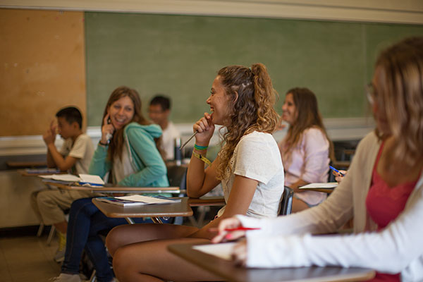 学内はすべて英語!