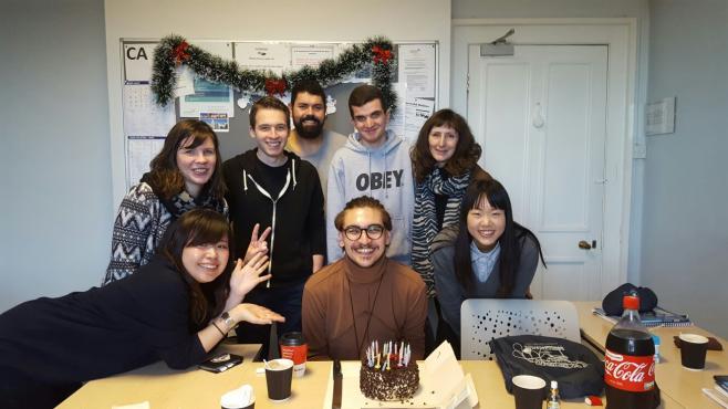 語学学校での友人