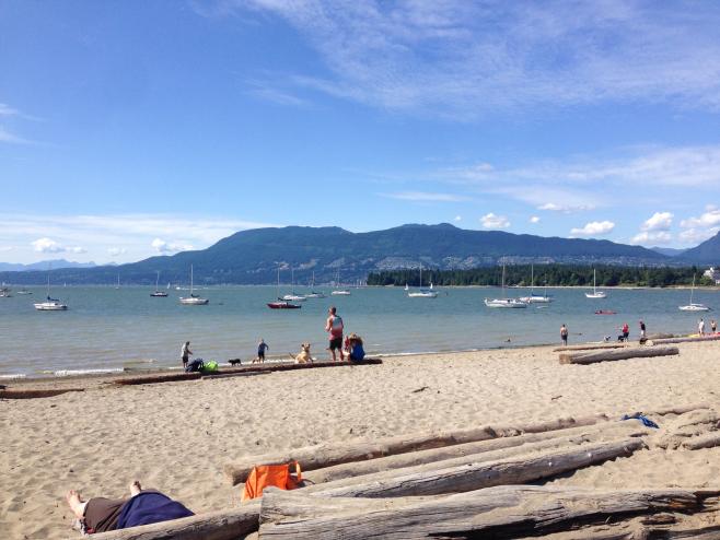 カナダのビーチ