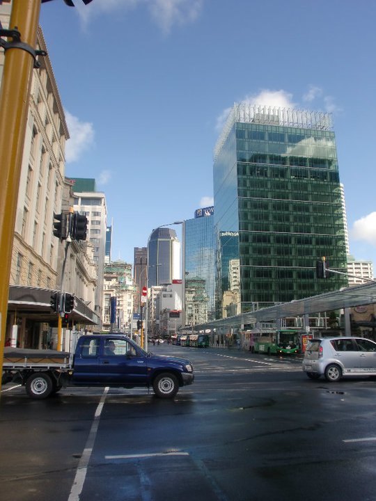 カナダの街並み