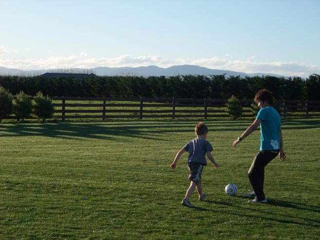 ニュージーランドにて