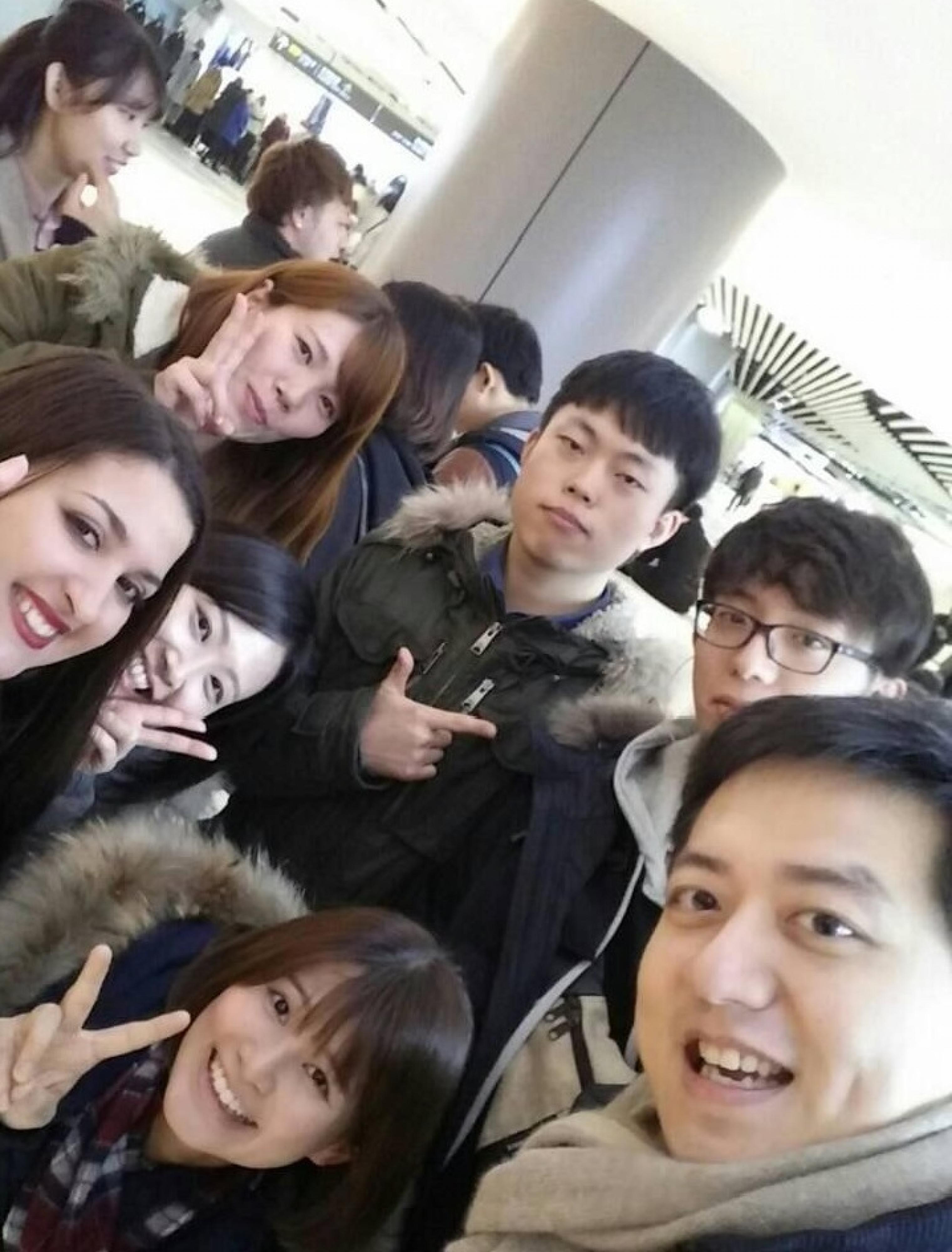 語学学校の友人