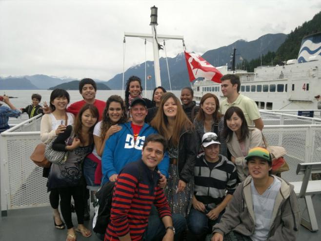 カナダで出会った友達