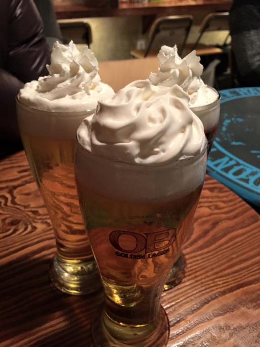 クリーム生ビール