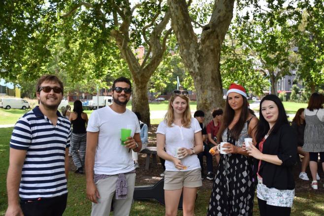 語学学校での友人