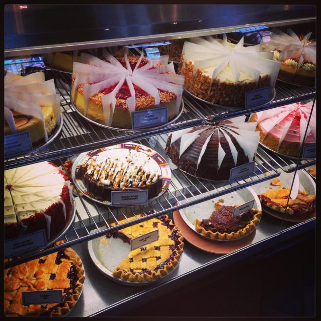 カフェのケーキ
