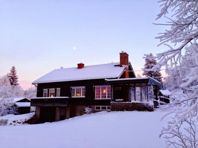 ノルウェーの冬